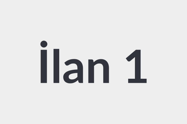 İlan Başlığı 1