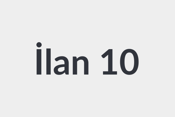 İlan Başlığı 10