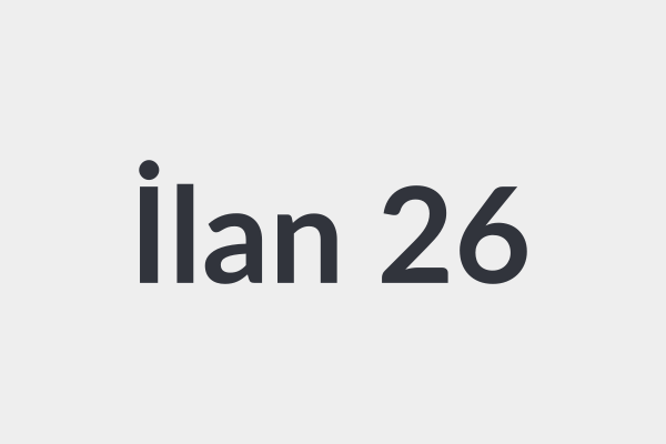 İlan Başlığı 26