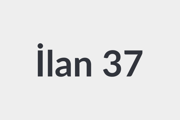 İlan Başlığı 37