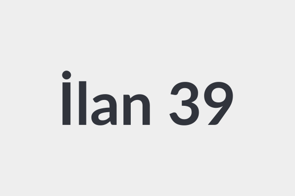 İlan Başlığı 39