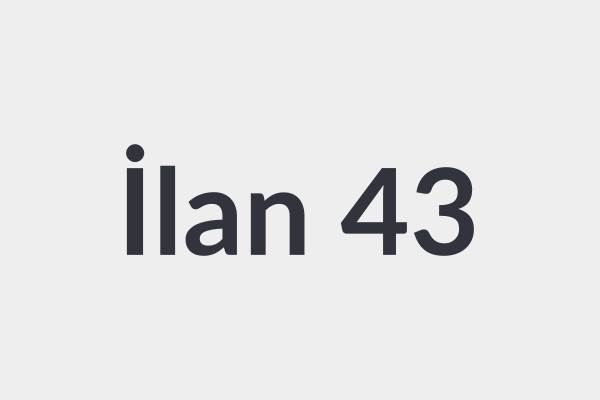 İlan Başlığı 43