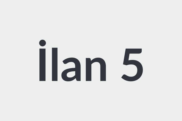 İlan Başlığı 5