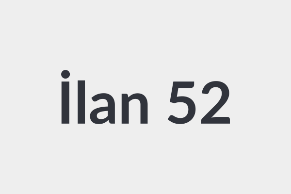 İlan Başlığı 52