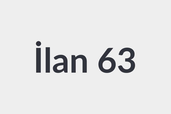 İlan Başlığı 63