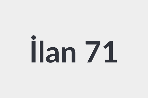 İlan Başlığı 71