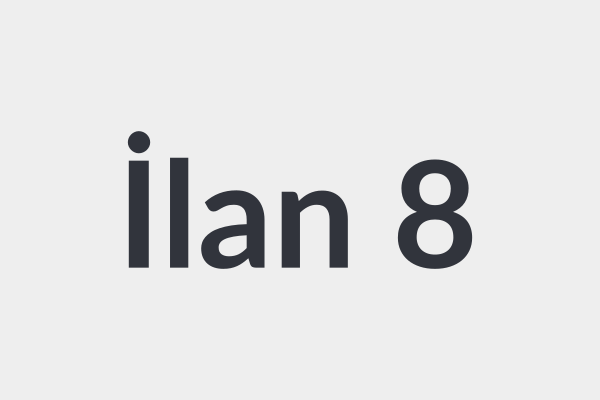 İlan Başlığı 8