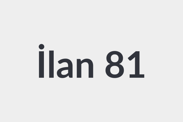 İlan Başlığı 81