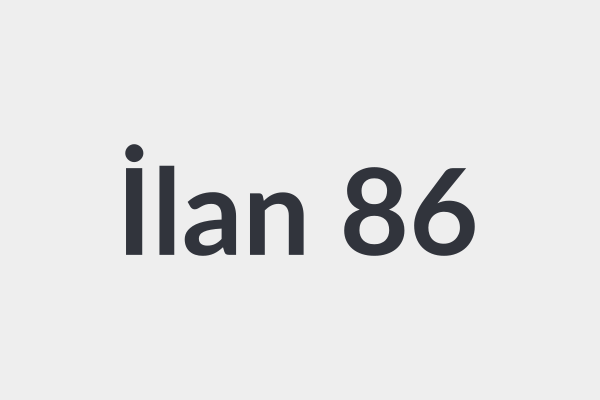 İlan Başlığı 86