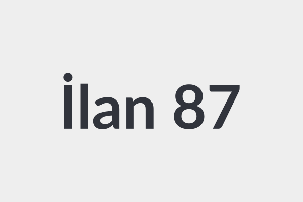 İlan Başlığı 87