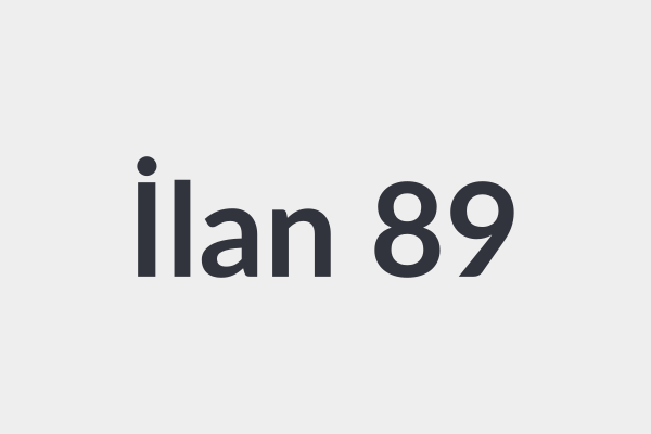 İlan Başlığı 89